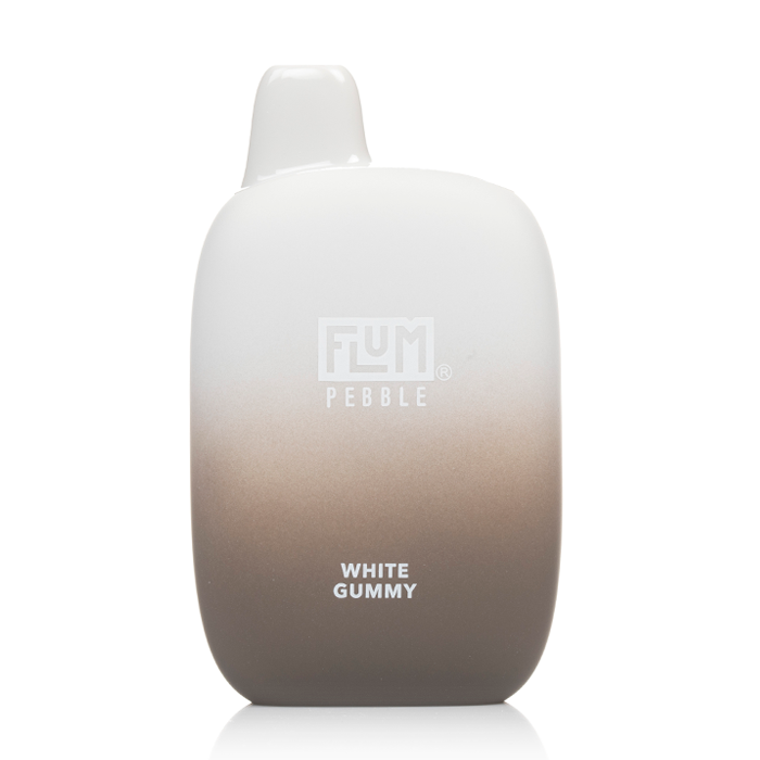 WHITE GUMMY FLUM PEBBLE 6000 DISPOSABLE