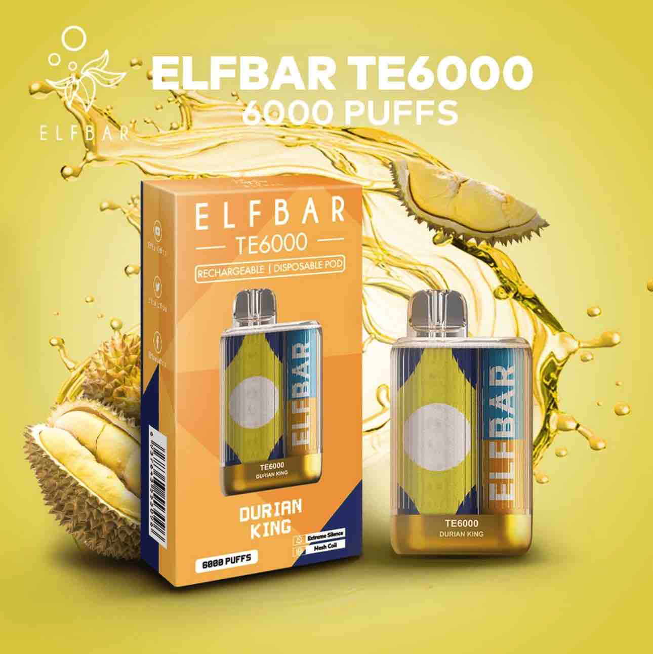 Durian King Elf Bar TE6000